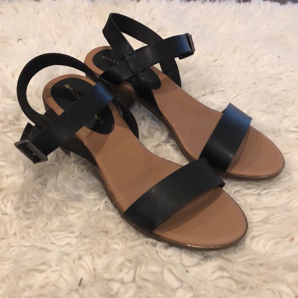 Black rock & candy heels - Picture 4 of 4